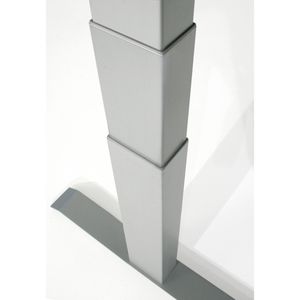 Produktbild für Schreibtisch Kerkmann Move mobile, weiß / silber