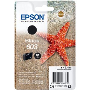 Produktbild für Tinte Epson 603 C13T03U140 Seestern, schwarz
