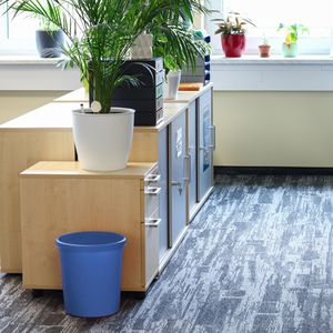Produktbild für Papierkorb Helit H6105834, the german, blau