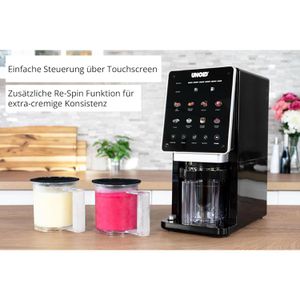 Produktbild für Eismaschine Unold Cream Dream, 48805, für 3x 500 ml
