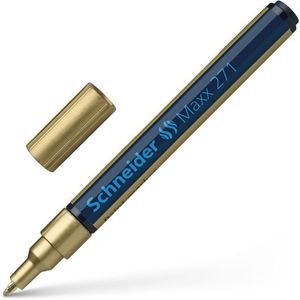 Lackmarker Schneider Maxx 271, wasserfest & permanent, gold