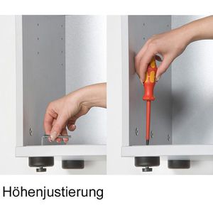 Produktbild für Rollladenschrank Hammerbacher 1733S, aus Holz