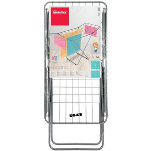 Produktbild für Wäscheständer Metaltex Vulcano, silber