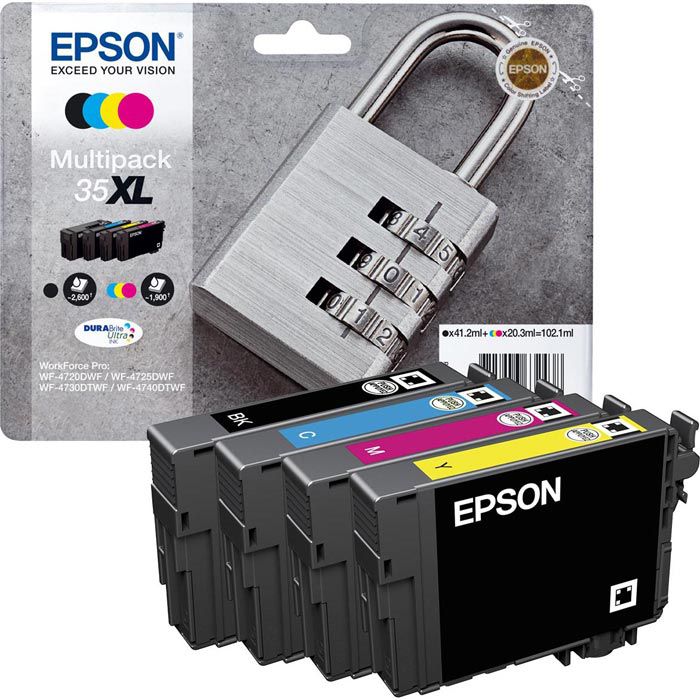 Epson 35xl multipack • Sammenlign & find bedste pris »