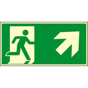 Hinweisschild Abtec ISO 7010 E002+E006 Kunststoff