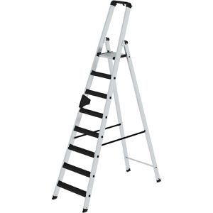 Stehleiter MUNK 42109, nivello-Leiterfüße, mit Plattform