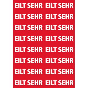 Produktbild für Hinweisetiketten Herma 15036, Eilt sehr