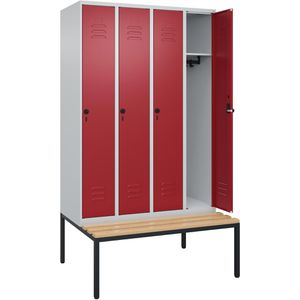 Produktbild für Spind CP-Möbel Classic PLUS, rot
