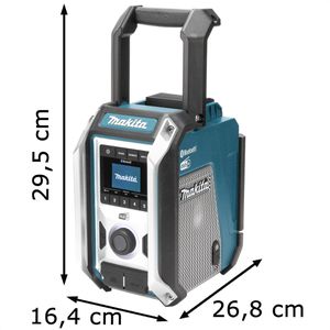 Produktbild für Baustellenradio Makita DMR115, Akku 12-18V