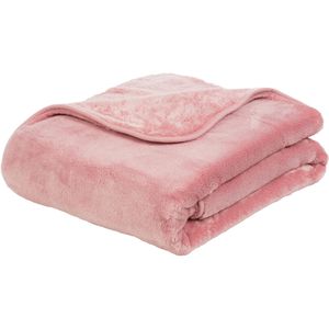 Produktbild für Kuscheldecke Gözze Premium Cashmere Feeling, altrosa
