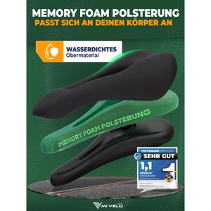 Produktbild für Fahrradsattel Mivelo Comfort Pro, Unisex
