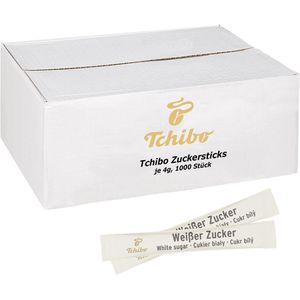 Zuckersticks Tchibo weißer Zucker