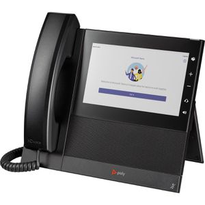 Produktbild für Telefon Poly HP CCX 600 Microsoft Teams, schwarz