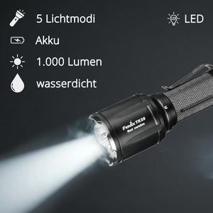 Produktbild für Taschenlampe Fenix TK25 Red, LED, aufladbar