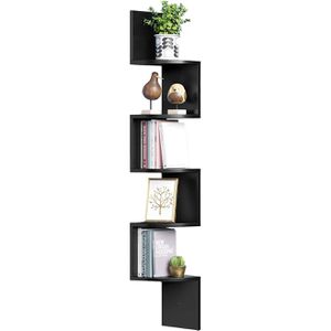 Produktbild für Wandregal Vasagle LBC072B01, schwarz