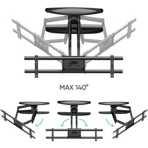 Produktbild für TV-Wandhalterung Onkron M6L-B, bis 45 kg