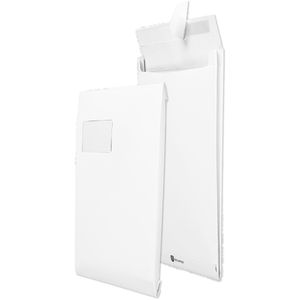 Faltentaschen Securitex C4, weiß