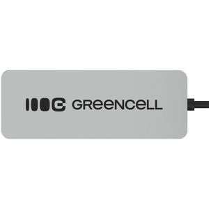 Produktbild für USB-Hub Green-Cell HUB-GC-A4A, grau, mit Metallgehäuse