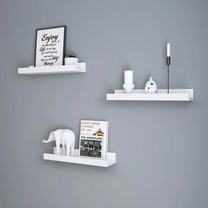 Produktbild für Wandregal Songmics LWS38WT, weiß
