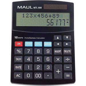 Taschenrechner Maul MTL 800, mit MwSt-Berechnung