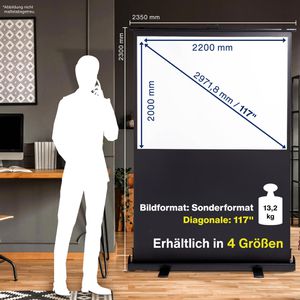 Produktbild für Beamer-Leinwand Magnetoplan 202501940