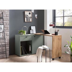 Produktbild für Schreibtisch Möbelpartner Tiny Working, eiche / pistazie