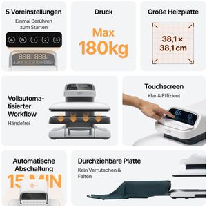 Produktbild für Transferpresse xTool Selected HP2 Auto Heat Press