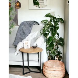 Produktbild für Beistelltisch Haku-Möbel 37336, Sacramento, eiche