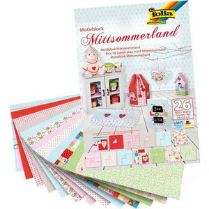 Motivblock Folia Mittsommerland 46849