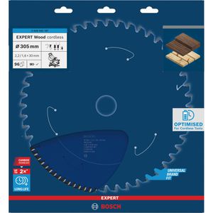 Produktbild für Kreissägeblatt Bosch Expert Wood Cordless, 2608902187