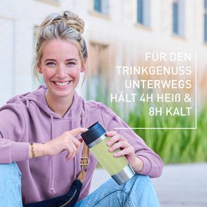 Produktbild für Thermobecher Emsa Travel Mug Classic Twist N2025500, grün