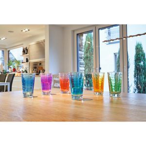 Produktbild für Trinkgläser Leonardo Vario Struttura 026845 farbig