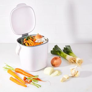 Produktbild für Mülleimer OXO Good Grips, Komposteimer, weiß