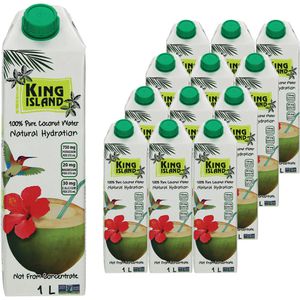 Produktbild für Kokoswasser King-Island ohne Zuckerzusatz