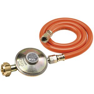 Gasdruckregler CFH 52452, inkl. 80 cm Gasschlauch