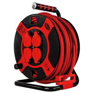 Produktbild für Kabeltrommel REV-Ritter rot, 40m