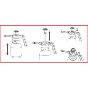 Produktbild für Schaumsprüher KS-Tools Druck-Pump-Schaum-Sprüher