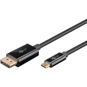 Displayport-Kabel Goobay 75705, 4K UHD, DP 1.2