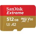 Zusatzbild Micro-SD-Karte SanDisk Extreme, 512GB