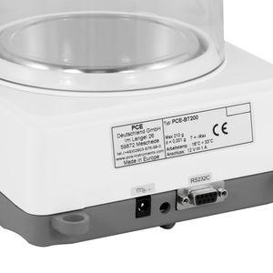Produktbild für Digitalwaage PCE BT 200
