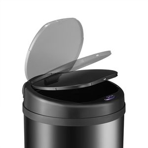 Produktbild für Mülleimer Monzana 109764, Sensor, schwarz