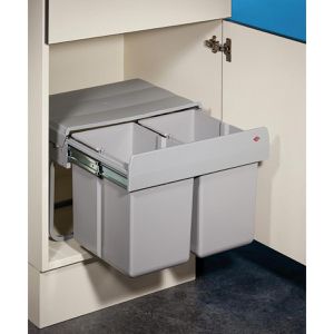 Einbaumülleimer Wesco Double-Shorty 345 K/500-2