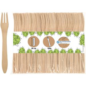 Einwegbesteck Biozoyg kompostierbar, Holz