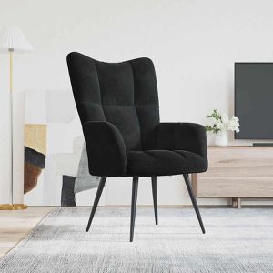 Produktbild für Loungesessel vidaXL 328079, schwarz