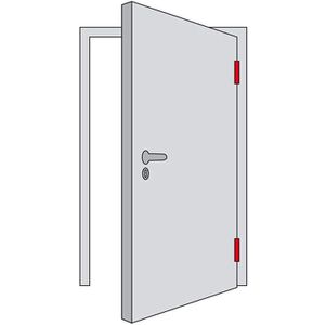 Produktbild für Türschließer Abus 2603 W Mini, mit Feder