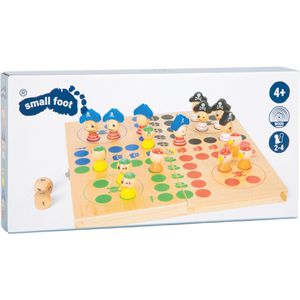 Produktbild für Brettspiel small-foot 10951, Ludo Pirateninsel