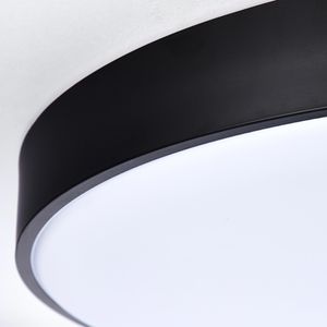 Produktbild für Deckenleuchte Brilliant Slimline, schwarz, LED