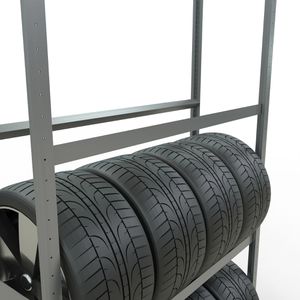 Produktbild für Reifenregal Schulte 20994, silber, für 16 Reifen