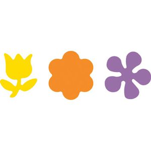 Produktbild für Motivstanzer Folia 7025 Blumen 3er Set