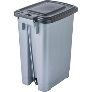 Produktbild für Mülleimer Keeeper Olaf, silber